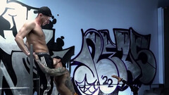 Muscular studs combine smooth rimjob with premium ass sex