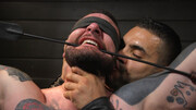 Rough male slave anal perversions in a series of bondage kinks