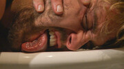 Male slave gets roughly treated during sexual punishment