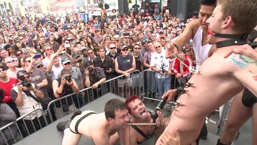 Fucked in public and dominated like a slut during intense maledom games