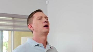 Stepdad ass fucks twink from behind in loud family perversions