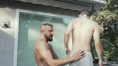 Serious 69 oral kinks lead these fine men to intense bareback sex