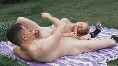 DILF fucks skinny blonde boy so hard that he breaks him