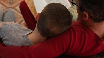 Stepfamily Christmas fuck with a grey bodysuit twink