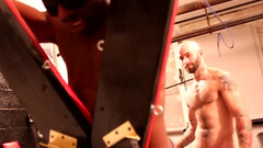 Deep intimacy for a tight black guy after his partner sticks the cock in him