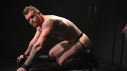 Muscular men play dirty maledom games in unique positions