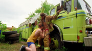 Fireman Bo Sinn fucking this dude's tight ass outdoors