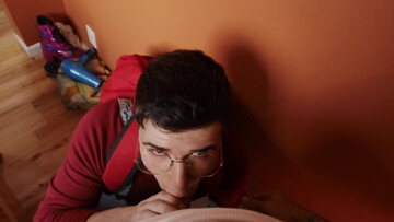 Brunette Maverick Sun fucks his stepson Austin Wolf