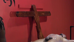 Black master plays with his submissive boyfriend in dirty fetishes