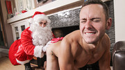 Santa gives young gay slut plenty of cock to fulfill his whishes