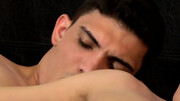 Twink gives intense blowjob in advance to bending ass for sex