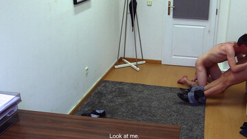 Appealing man feels endless inches tearing through his hairy ass