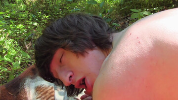 Erotic bareback anal for cash grants teen lover endless pleasure