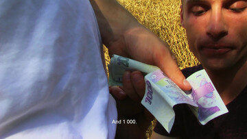 Steamy Czech lover gets busy fucking in the ass for good cash