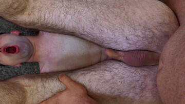 Brunette guy drops to his knees for sucking and fucking