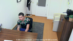 Perfect sensations and cum on chest after this boy sucks cock like a tramp