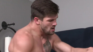 Nude guys swap places when they fuck in surreal gay positions