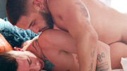 Dashing bear lets younger fuck boy suck the beast before loud anal sex