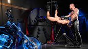 Master destroys male slave's ass after serious bondage games