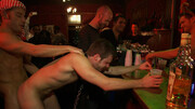 Big balls, hot gangbangs, all the gay guys are having a ball