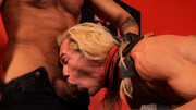 Blonde male slave lets master spank that ass and fuck him in loud positions