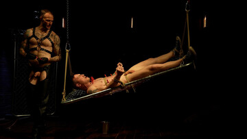 Naughty men play dirty maledom games in raw bondage seduction