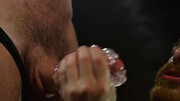 Solo guys play dirty maledom games in true fetish style