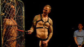 Hot Silent Hill-inspired BDSM scene with cuckolding