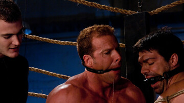 BDSM group fuck as Christian Wilde witnesses hot orgasms