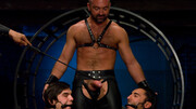 Appealing slaves let their master spank them during rough maledom games