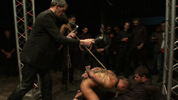 Halloween humiliation, his tight ass grips everything like a vice