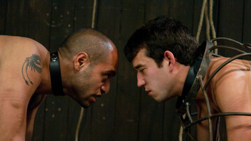 Two BDSM hotties destroyed together, pre-cum cascades always