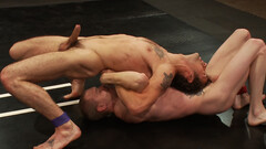 Rough anal sensations during a wrestling mix of perversions