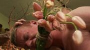 Ned Mayhem and Blake Daniels in a flower shop gangbang