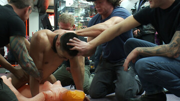 Folsom Gulch Porn Store is the best spot for a gangbang