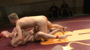 He takes dick like a sword swallower after the match
