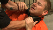 Alex Adams dishing out pain and making this inmate weep