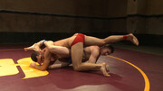 Seductive guys try mixing gay kinks with real wrestling
