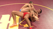 Sexual perversions in the ring between two wrestlers with hungry cocks