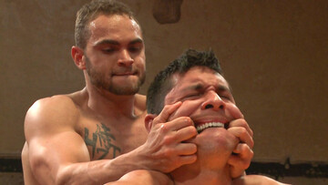 Sexual perversions in the ring between two wrestlers with hungry cocks