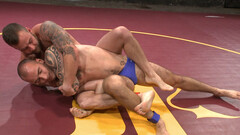 Erotic wrestling and intense nudity make the hot men wanna fuck