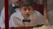 Popcorn stand twink gets fucked while at work