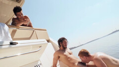 Appealing guys share remarkable gay moments on their new boat
