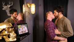 Loud ass rimming makes these strong men fuck in insane manners