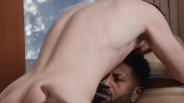 Twink gets a face-fuck so fierce his nose becomes BBC stamp