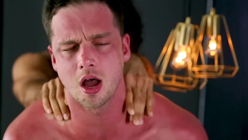 Muscular lover sticks his big dick in a tight ass for surreal gay pleasure