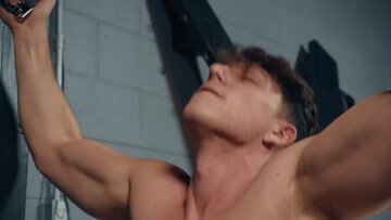 Naked men fuck in restless maledom after a naughty ass spank