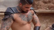 Strong gladiators fuck in the ass in bareback perversions until they fall exhausted