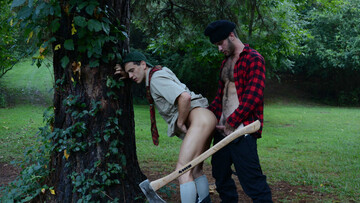 Scout's friendly outdoor foray becomes WAY kinky