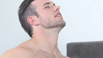 Dashing men pose hot in a hotel room when they fuck in restless positions
